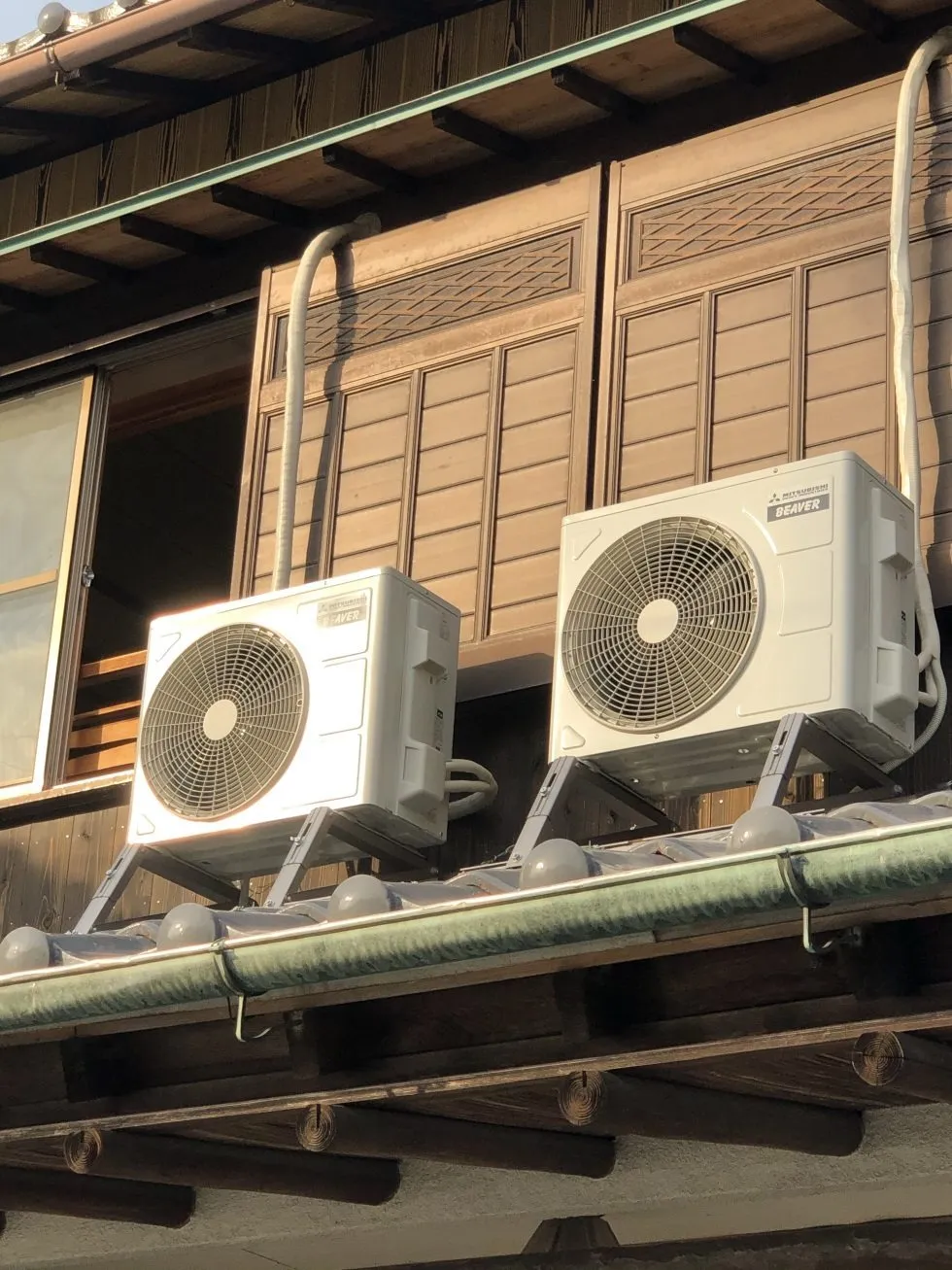 屋根置き工事例2