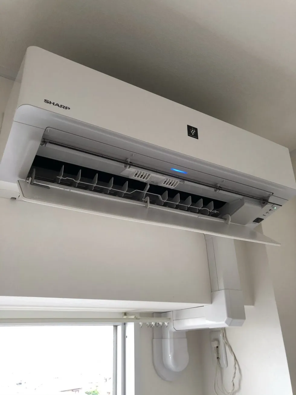 マンション室内機側の施工例1