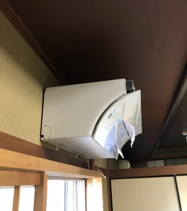 VOLTSの最近工事。最新シャープエアコン空気清浄機付きエアコン